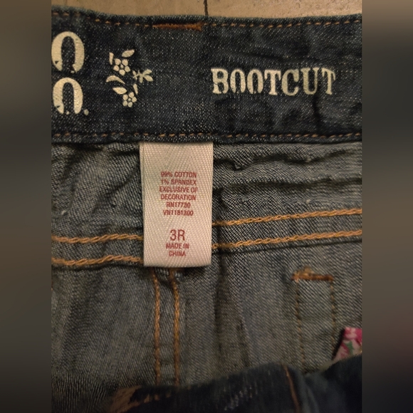 Nwt Mossimo Bootcut Jeans 3R - Picture 5 of 11